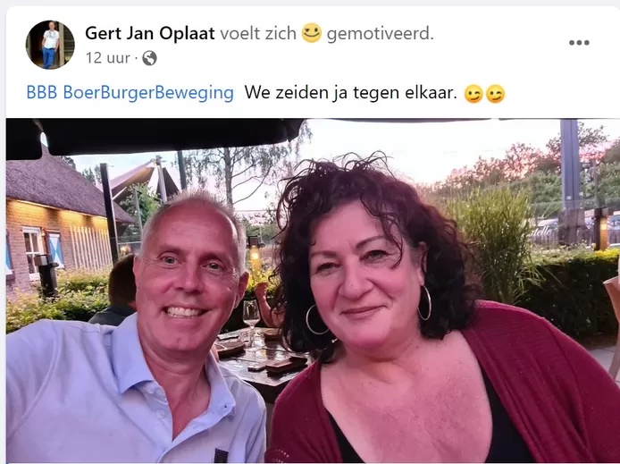 Gert-Jan Oplaat kiest voor BBB