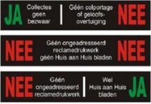 Oud papier: Ja/Ja of Nee/Nee