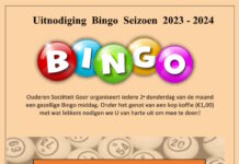 Bingomiddagen in de Goorse Ouderen Sociëteit
