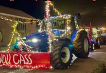 Verlichte Trekker Kerstroute