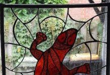 Glas-in-lood ook in Markelo toegepast