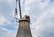 Eschmolen: ‘De wieken worden gestoken’