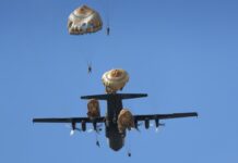 Militaire oefeningen in Hof van Twente