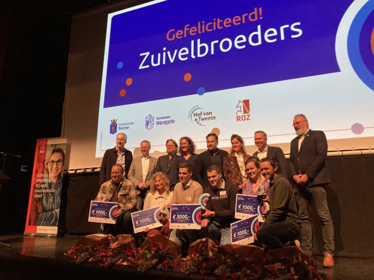 ZuivelBroeders wint Startersprijs Midden Twente 2024