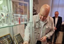 Tentoonstelling 150 jaar School- en Volksfeest in Goors Historisch Museum.