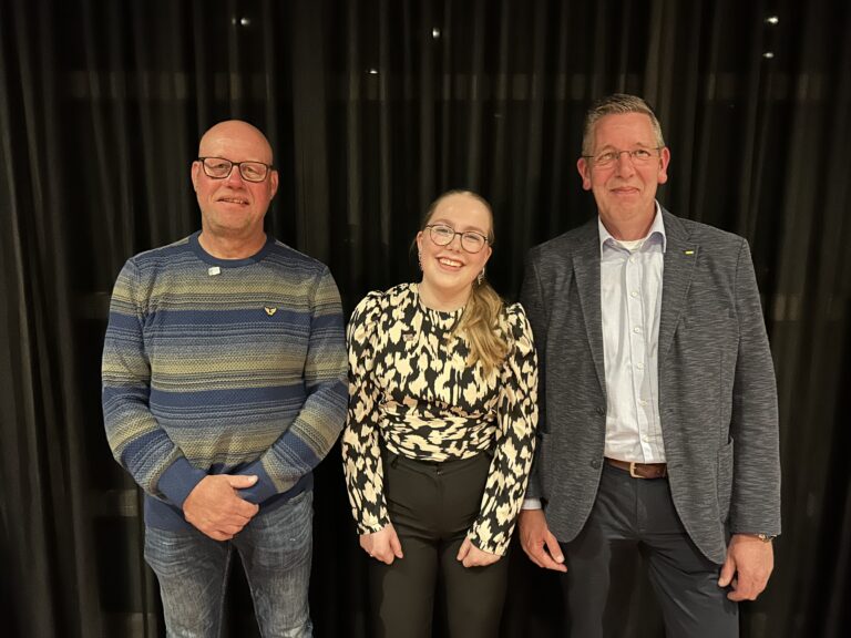 Drie jubilarissen samen 100 jaar lid