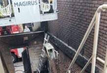 Brand in de Grotestraat Goor