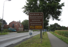 N342 Denekamp-Duitse grens dicht