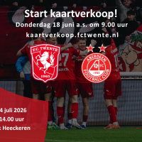 FC Twente speelt in de voorbereiding bij GFC tegen het Schotse Aberdeen FC Kopie van Kaartverkoop FCT