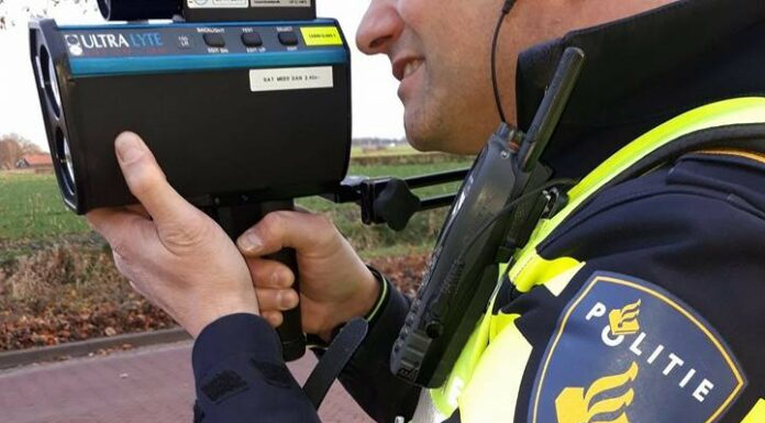 Politie Snelheidscontrole Landscape