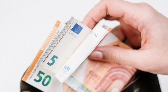 Geld portemonnee