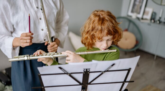Muzieklesdwarsfluit