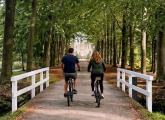 Zeskastelen Fietsroute viert 40-jarig jubileum met feestelijke fietstocht Fietsers+Diepenheim