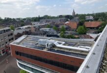 Dak gemeentehuis Hof van Twente wordt vervroegd vervangen Fotos dak gemeentehuis 768x576