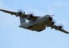 Defensie houdt grootschalige militaire oefeningen in de regio Twente Militair transport vliegtuig