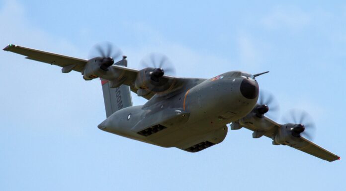 Militair transport vliegtuig